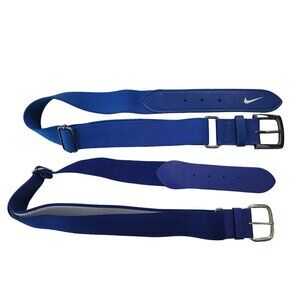 Nike & All Star baseball Adjustable Blue Belts. Set of 2. Kids and adults one si